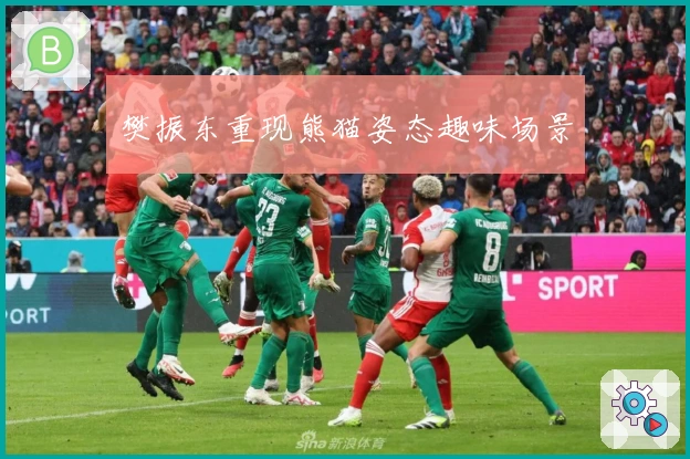 樊振东重现熊猫姿态趣味场景